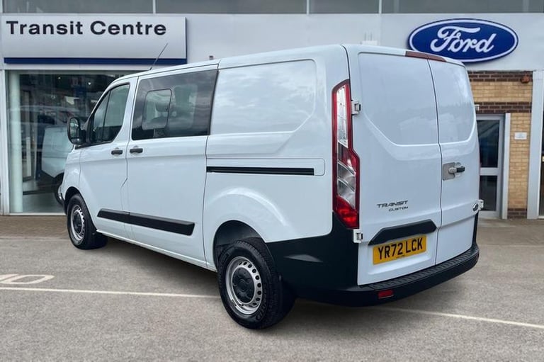 2023 Ford Transit Custom 300 Leader L1 SWB Double Cab FWD 2.0 EcoBlue 105ps Low Roof BLUETOOTH WI...