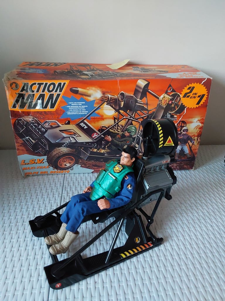 Action Man L.S.V Maxi-Trax Volpe Del Deserto - Used