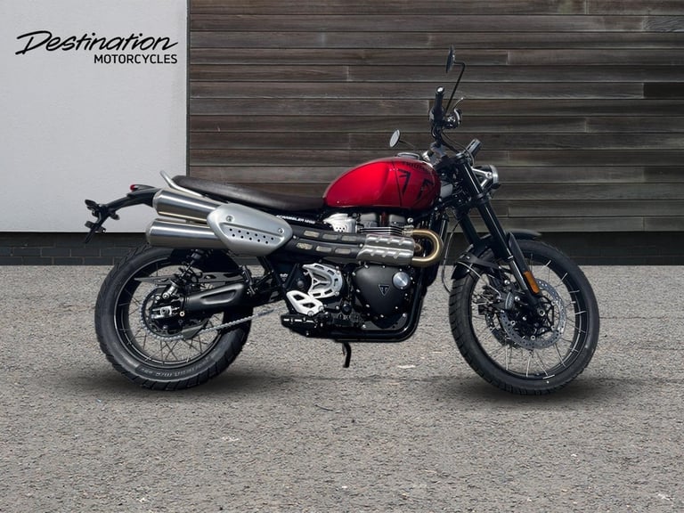 2025 Triumph Scrambler 1200 X Petrol red 6 Speed