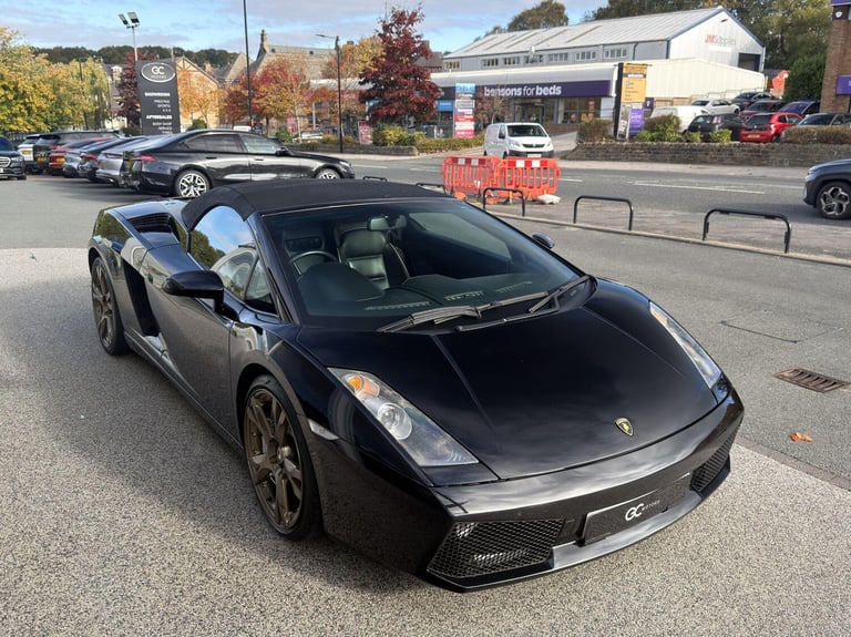 2007 Lamborghini Gallardo Spyder 2dr E Gear CONVERTIBLE PETROL Automatic