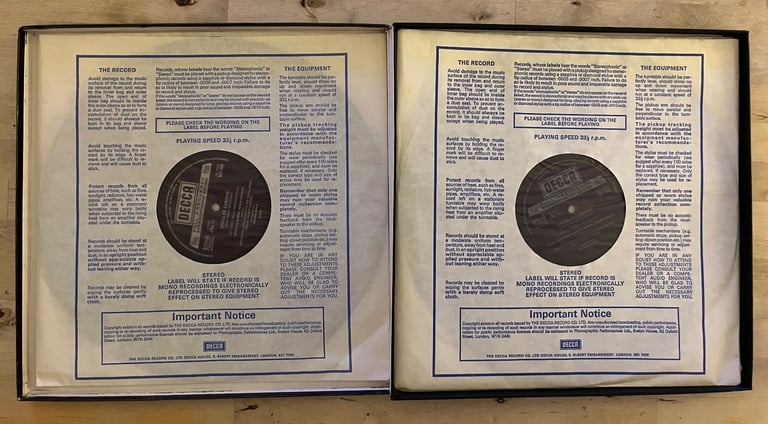 Gluck - Orfeo Ed Euridice 2 x LP box set Stereo Decca SET 443-4 1970 UK
