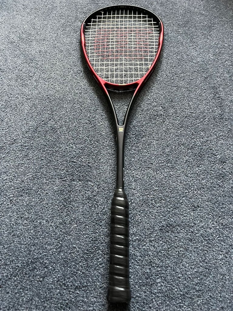 Wilson Pro Staff Hammer System Squash Racket 160g + Cover