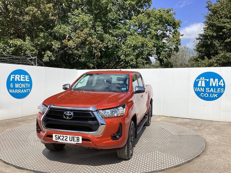 2022 Toyota Hilux D-4D Icon 4X4 D/C A/C Euro 6 Pickup Diesel Manual