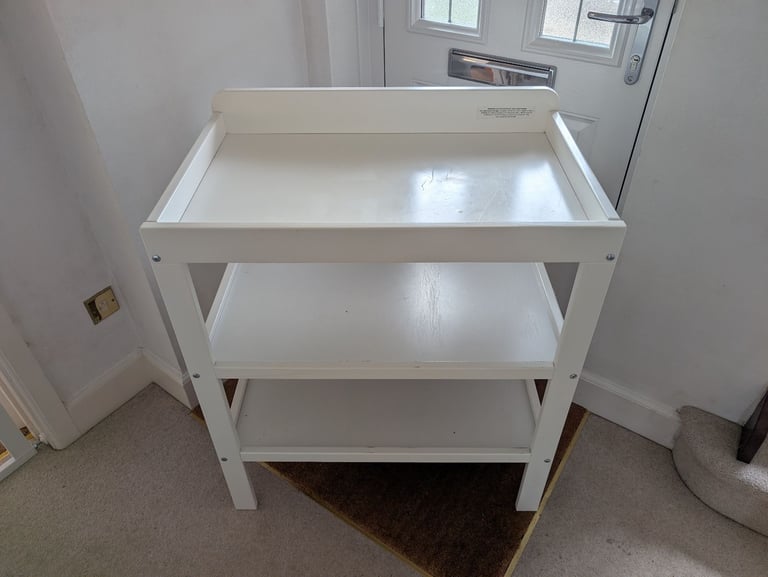 image for Free: White John Lewis changing table