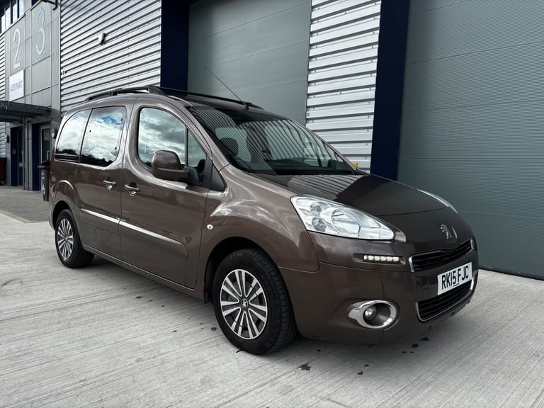 PEUGEOT PARTNER TEPEE 1.6 HDI AUTOMATIC 2015 PLATE 122,000 MILES FULL SERVICE HISTORY HPI CLEAR 