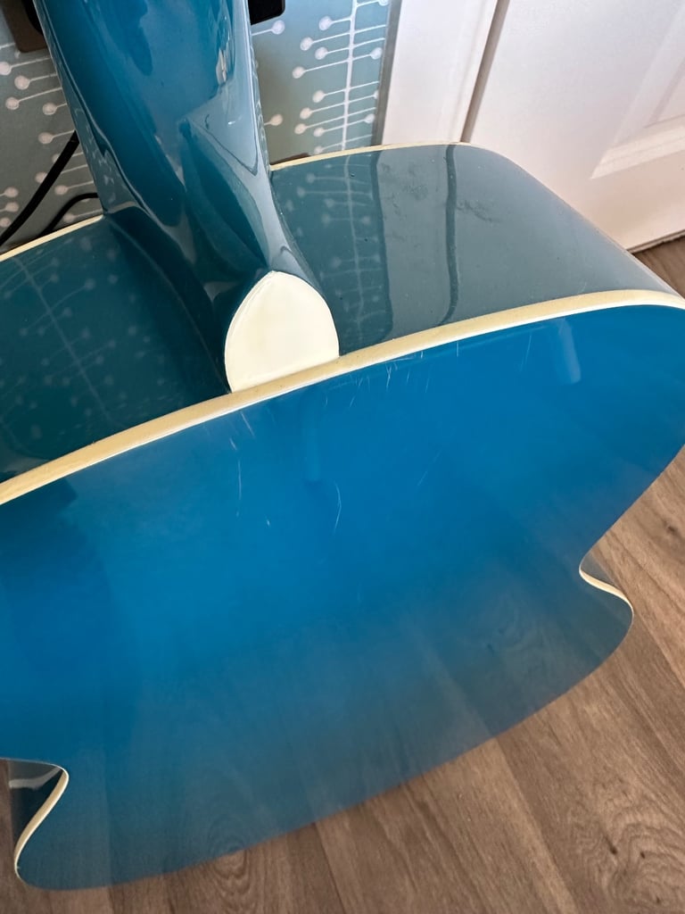 FRESHMAN St Andrew's Flag Acoustic Guitar - Like New