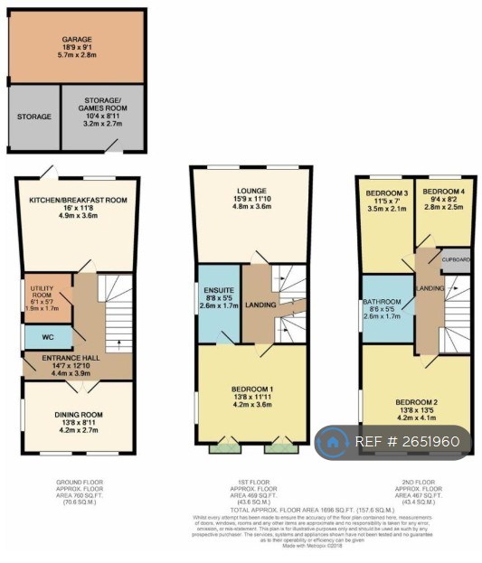 4 bedroom house in Park Cliff Road, Greenhithe, DA9 (4 bed) (#2651960)