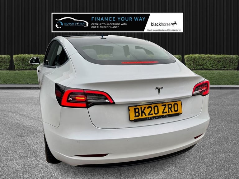 2020 Tesla Model 3 Standard Range Plus Saloon 4dr Electric Auto RWD (241 bhp) Saloon ELECTRIC Aut...