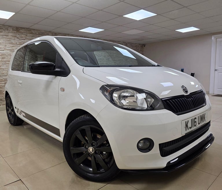 image for SKODA CITIGO 1.0 MPI Monte Carlo White Manual Petrol 2016 WARRANTY 12 MONTHS MOT