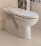 Ued Toilet with toilet seat