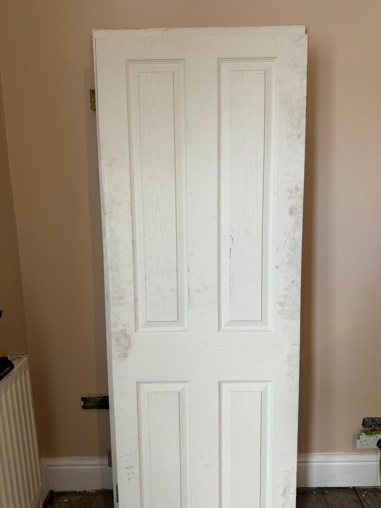 New white door