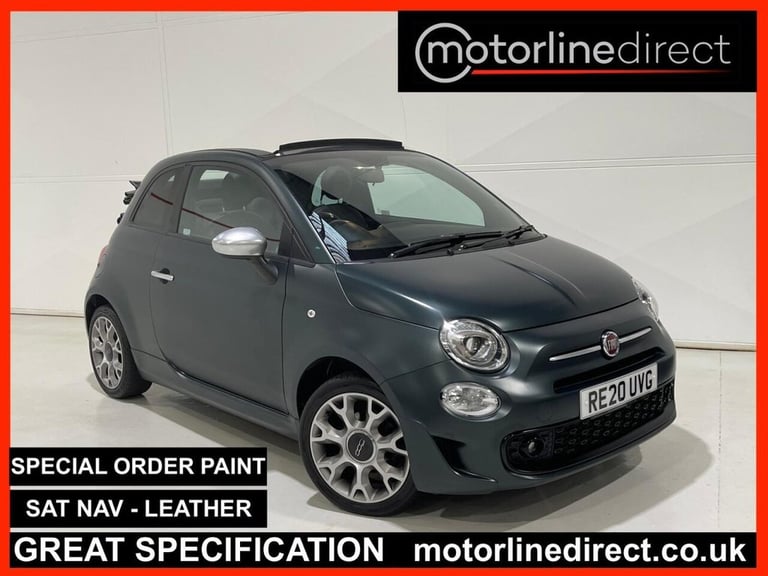 2020 Fiat 500C 1.2 Rock Star Convertible 2dr Petrol Manual Euro 6 (s/s) (69 bhp) Convertible Petr...