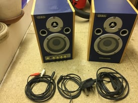 2 (Pair) Roland Edirol MA-10A Digital Stereo Micro Monitors Speakers 