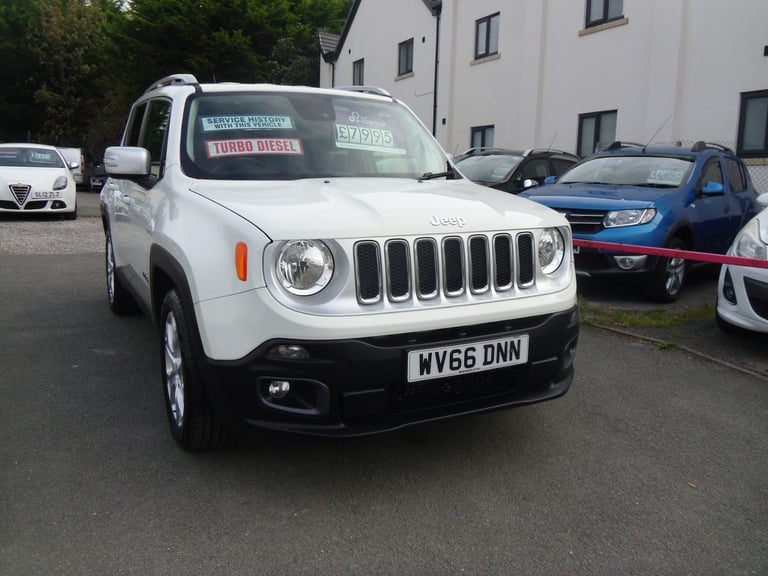 2016 Jeep Renegade 1.6 Multijet Limited 5dr ESTATE Diesel Manual