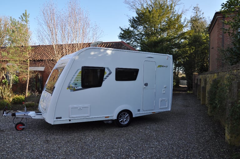 Elddis Xplore 304 SE 2019 4 berth caravan, immaculate condition, FSH ...