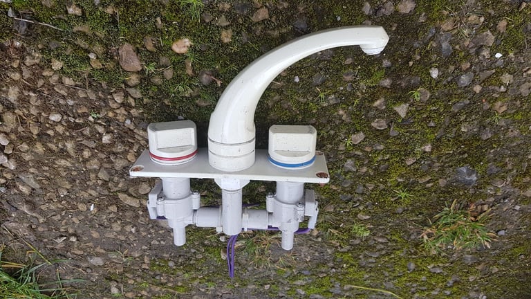 WHALE and other - various used mixer taps for camper caravan motorhome boat.