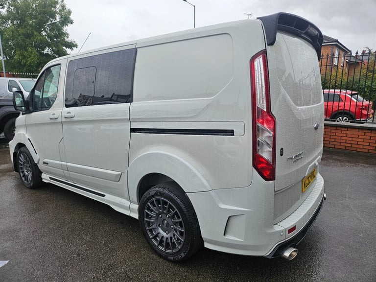 2022 Ford Transit Custom Ms-rt  M sport 185bhp Auto Crewcab (No vatt) 44000 miles Crew Van Diesel...