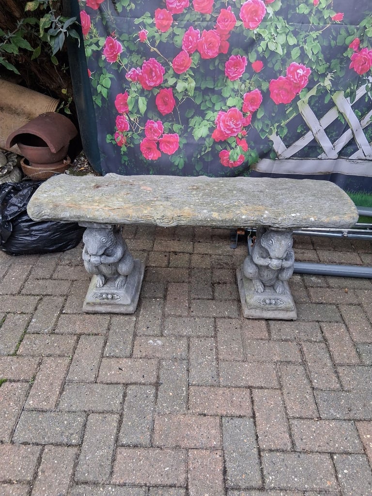 image for VINTAGE GARDEN BENCH