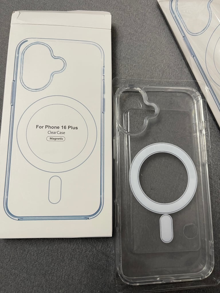 Clear case iPhone 16 plus 
