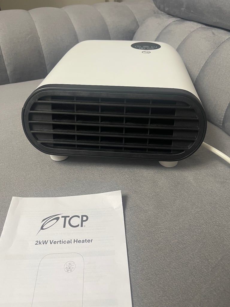TCP WALL MOUNTED HEATER - 2kW, Instant Warmth