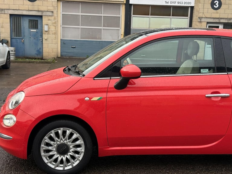 2016 Fiat 500 1.2 Lounge Euro 6 (s/s) 3dr HATCHBACK Petrol Manual