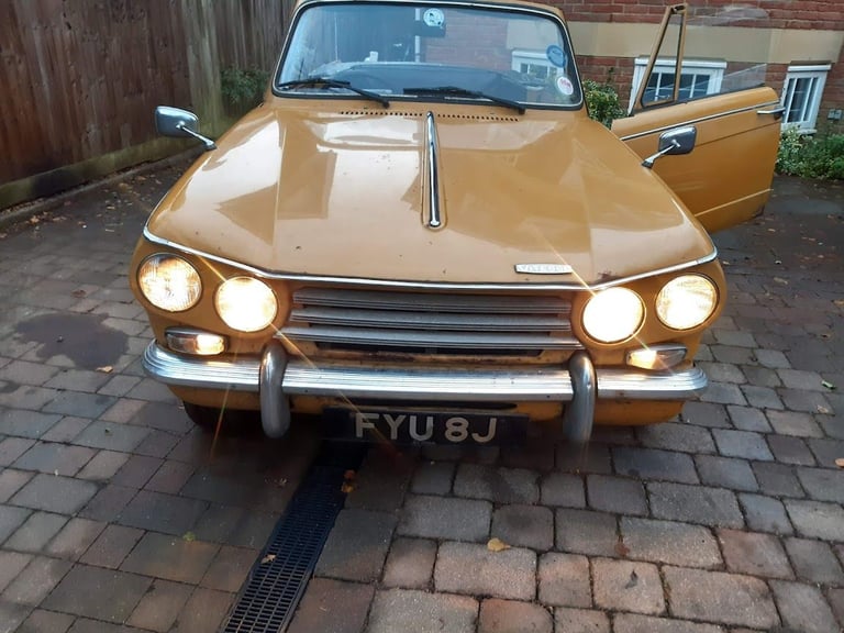 Triumph Vitesse 1971 Mk2, 2 litre with overdrive, SW London