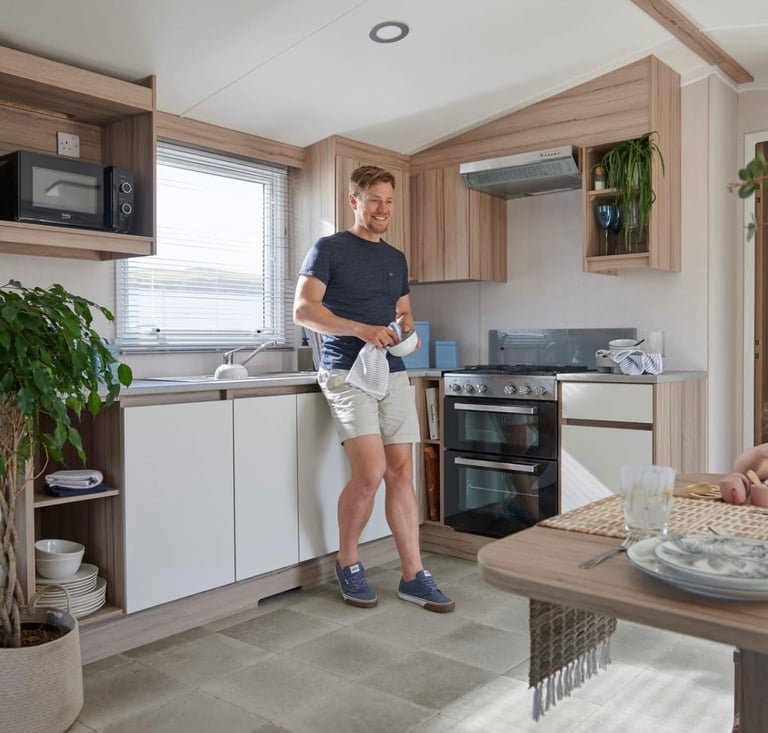 New Swift Royan 2025 Static Caravan Coldingham Scottish Borders TD14 5TX