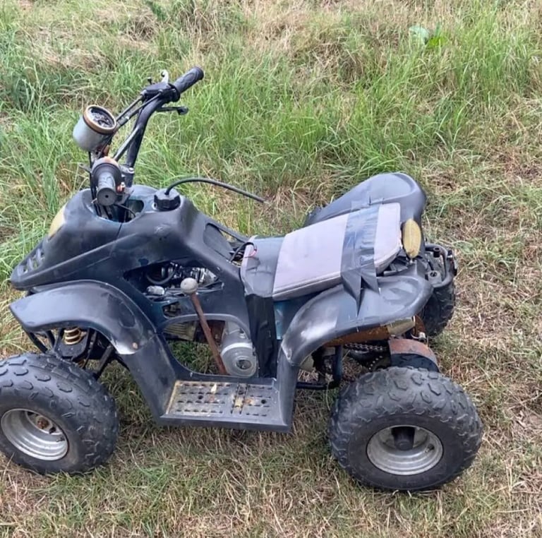 Semi auto off road quadbike 110cc