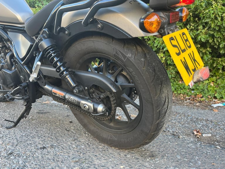 HONDA CMX500 REBEL, 2018(18), 1 OWNER, 14,650 MILES, FSH, SUPERB CRUISER, £3795