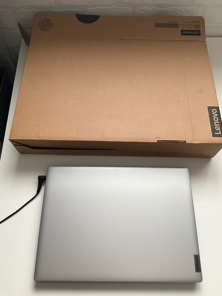 Lenovo silver laptop windows 10
