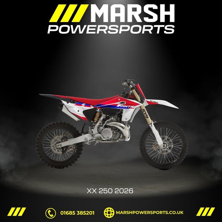 image for XXF 250 2T MX Race 2026 Model - Fantic Main Dealer - Reserve NOW!