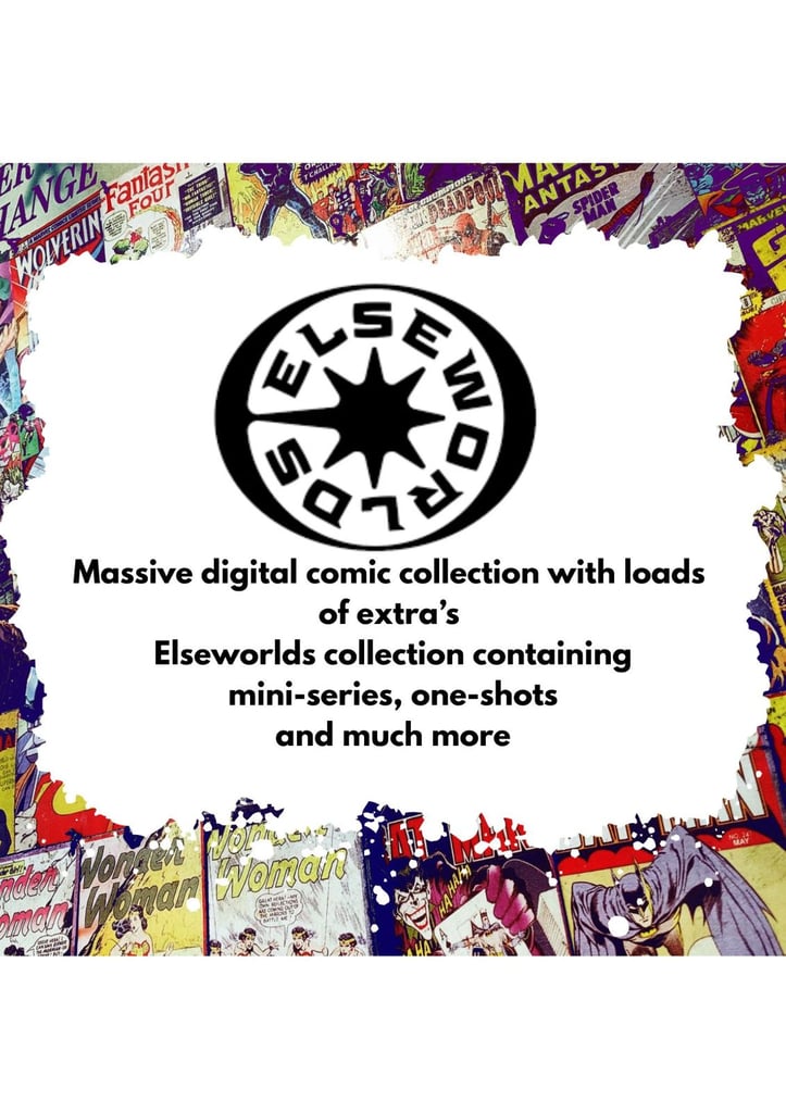 DC Elseworlds Digital Comic Collection Packed with Mini-series, One-Shots and more..