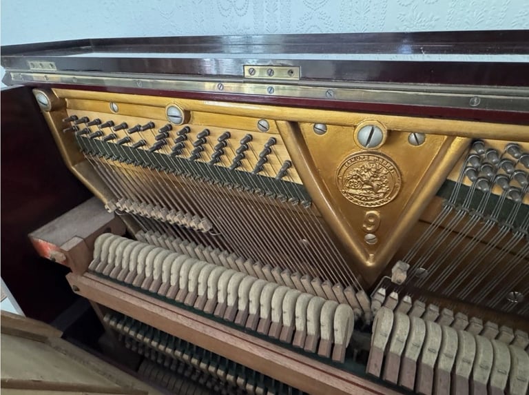 C Bechstein rare model 9 c1925 Upright Piano Mahogany *free stool + tuning* *lovely sound*