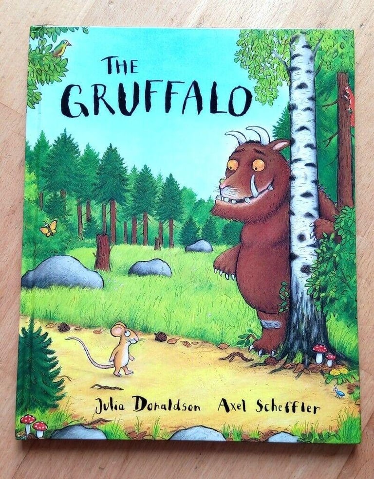 📚'The Gruffalo' hard cover kids book