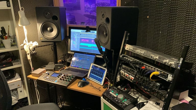 Local and Friendly Rehearsal and Recording Studio Available