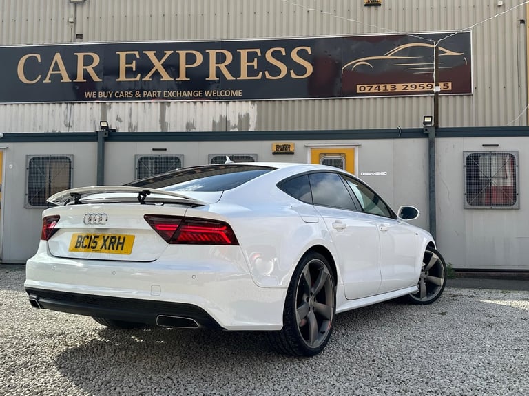 2015 Audi A7 3.0 TDI V6 Black Edition Sportback S Tronic quattro Euro 6 (s/s) 5dr HATCHBACK Diese...