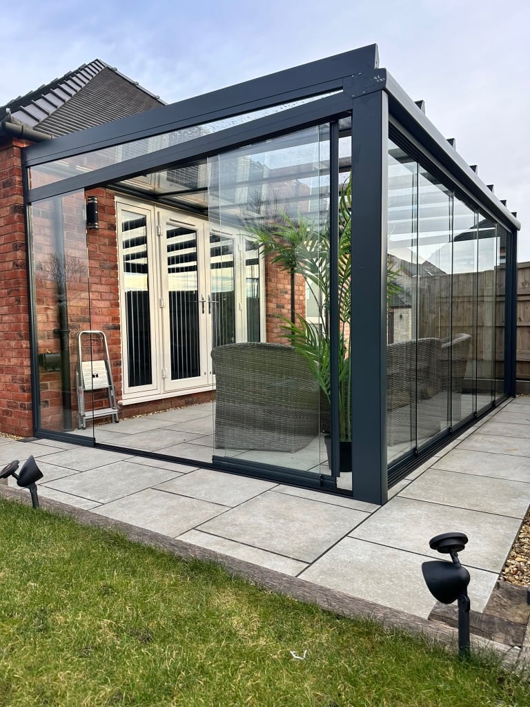 Veranda Glass Room Gazebo Aluminium Roof Canopy Pergola