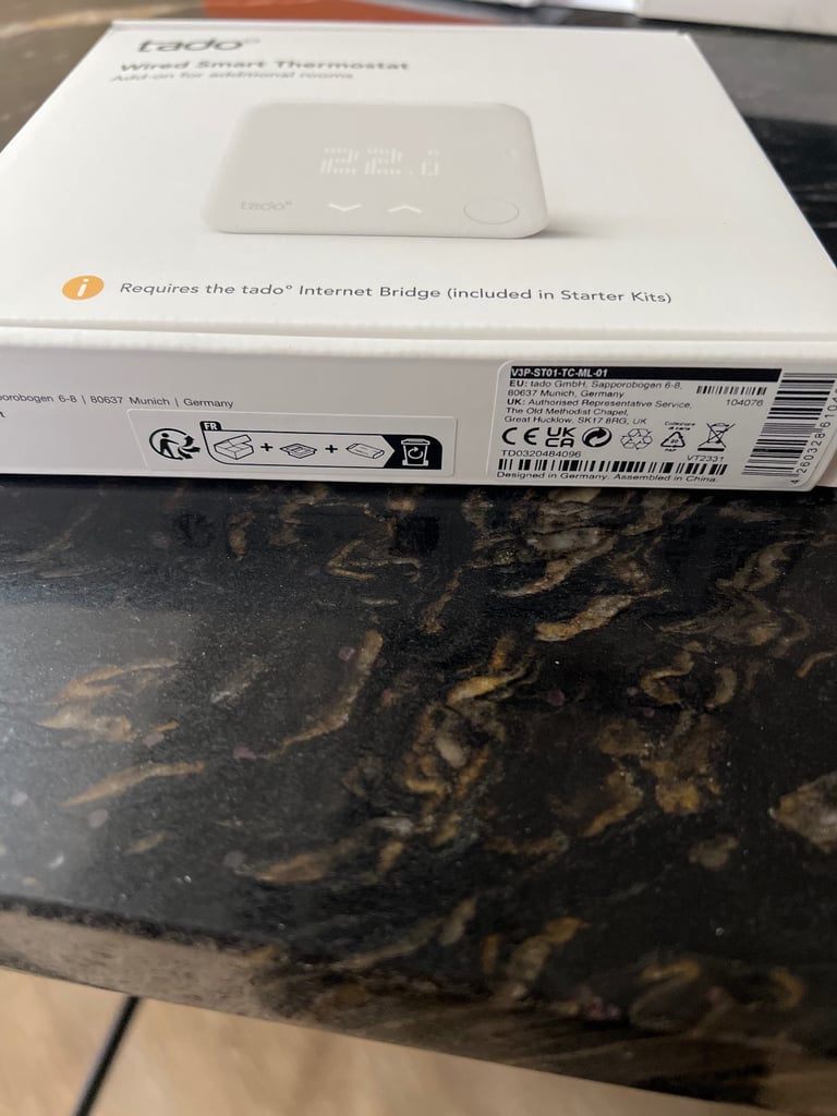 Tado wired smart thermostat 