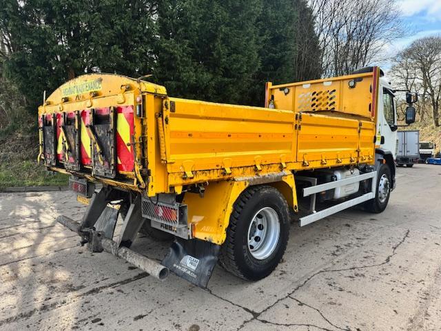2020 DAF LF 260 Euro 6 15ft6 steel drop side tipper tar chutes auto 67,000kms