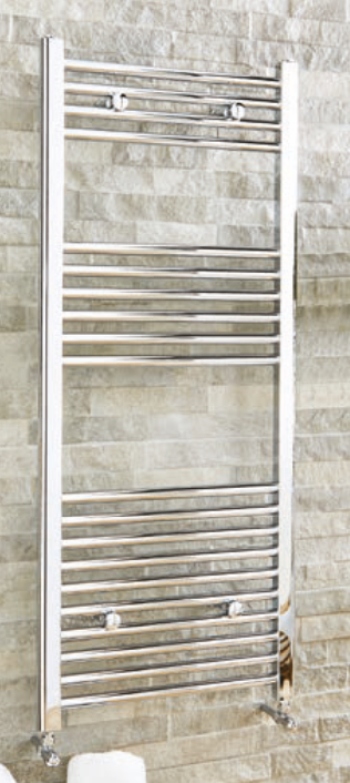 image for Chrome 500 x 1200 Straight Towel Radiator