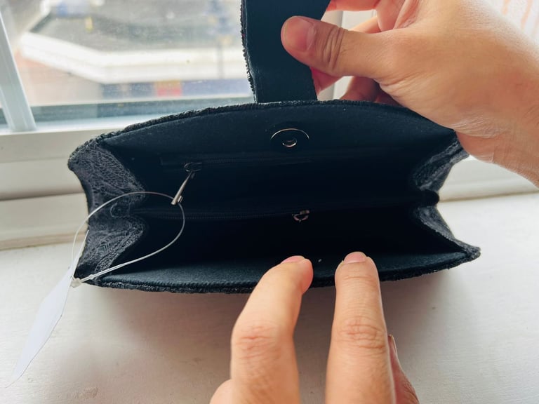 Black Clutch Bag