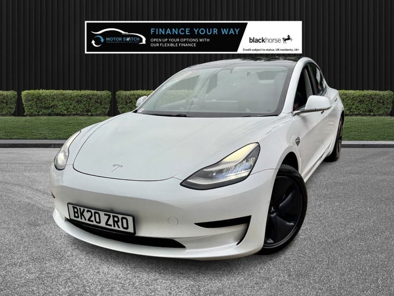 2020 Tesla Model 3 Standard Range Plus Saloon 4dr Electric Auto RWD (241 bhp) Saloon ELECTRIC Aut...