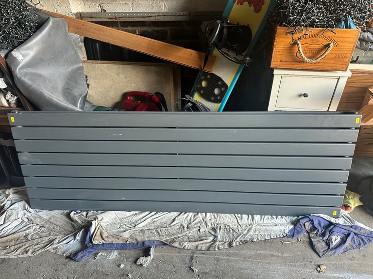 image for Brand New Antracite Vertical Radiator  
