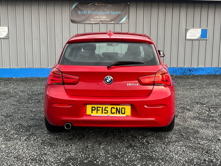 2015 BMW 1 Series 1.5 116d ED Plus Euro 6 (s/s) 5dr HATCHBACK Diesel Manual
