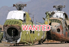 SCRAP AIRCRAFT (WANTED) - PLANES - HELI'S