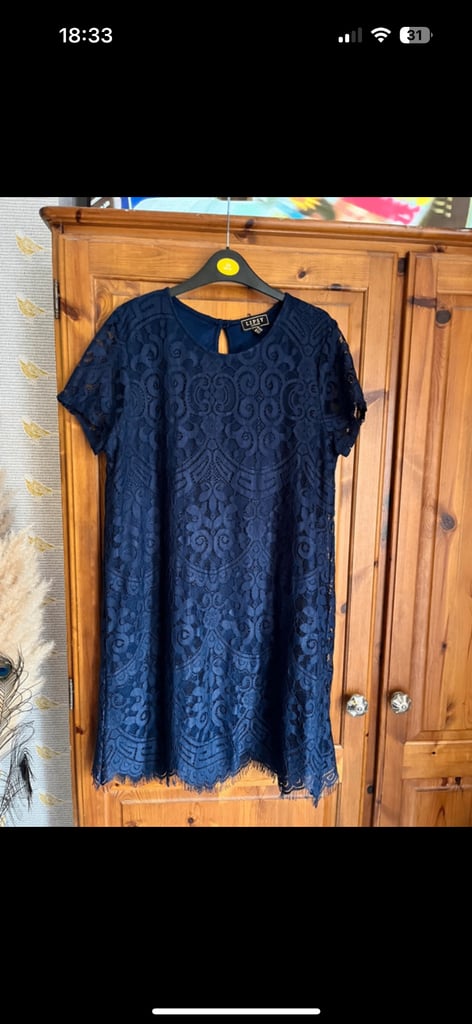 Lipsy navy dress