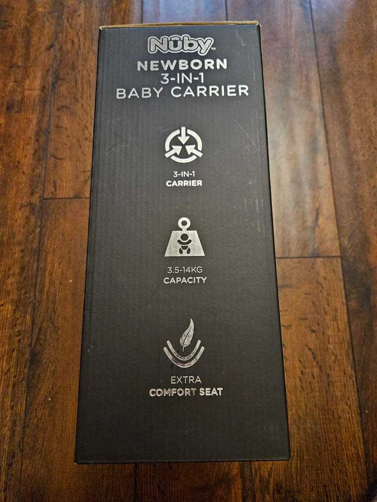 Nuby Newborn 3-In-1 Baby Carrier