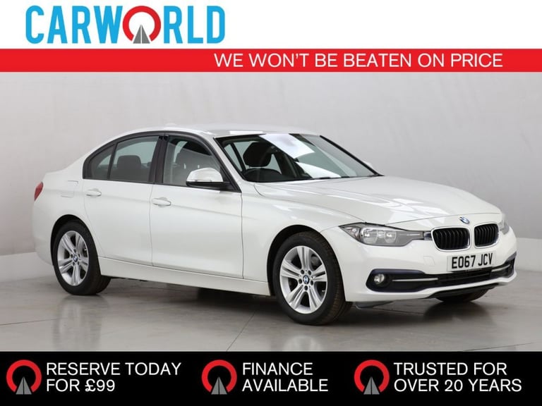 2017 BMW 3 Series 2.0 320d Sport Saloon 4dr Diesel Auto Euro 6 (s/s) (190 ps) Saloon Diesel Autom...
