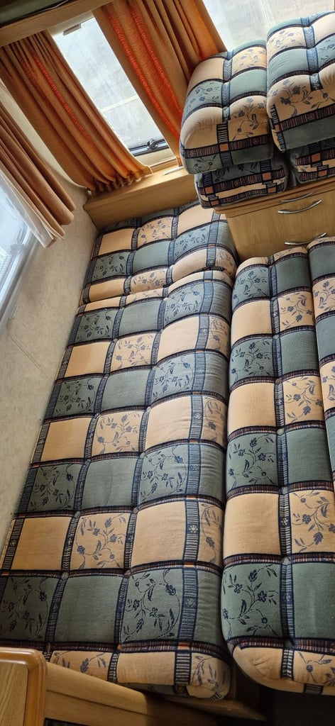 Cushions for camper caravan motorhome boat, set of 10.