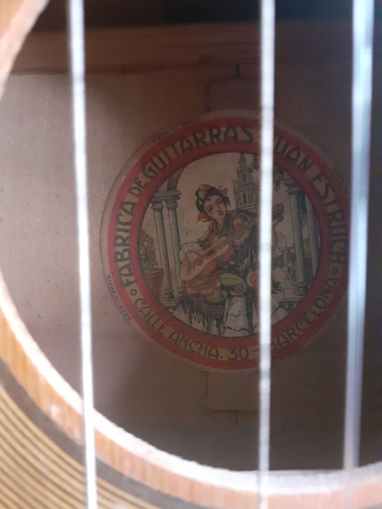 Antique guitar 